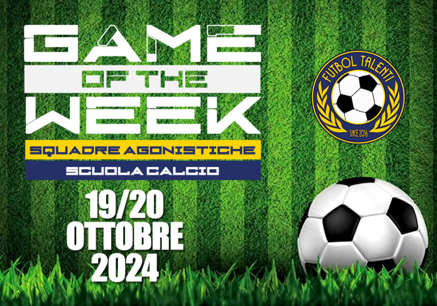 Partite del weekend del Futbol Talenti