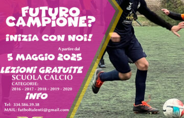 Lezioni Calcio Gratuite al futbol Talenti