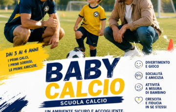 Baby calcio per bambini e bambine a Roma